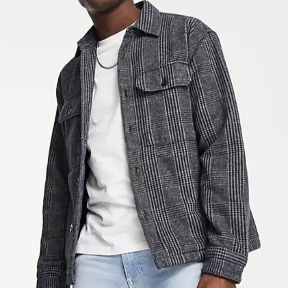 Abercrombie & Fitch Soft A&E Collection Relaxed Flannel